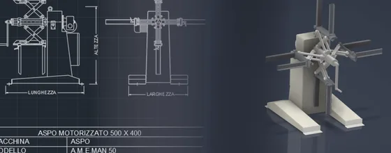 Conversione di disegni tecnici 2D in modelli CAD 3D parametrici